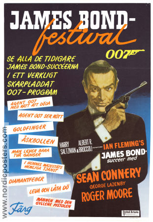 James Bond-festival 1977 movie poster Sean Connery Find more: Festival