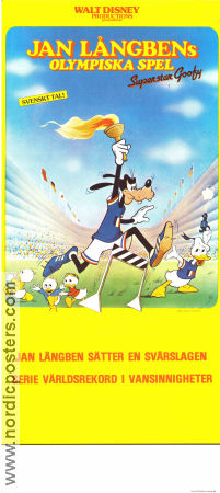 Jan Långbens olympiska spel 1980 poster Olympiader Sport