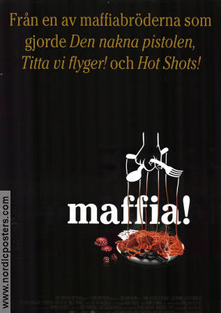 Jane Austen´s Maffia 1998 poster Jay Mohr Christina Applegate Lloyd Bridges Jim Abrahams Mat och dryck