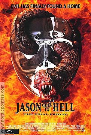 Jason Goes to Hell: The Final Friday 1993 poster John D LeMay Adam Marcus