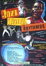Jazz Tanz und Rhytmus 1955 poster Vill Cole Jazz