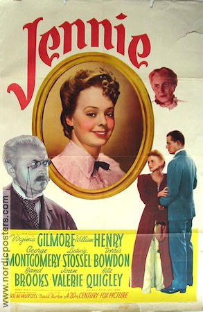 Jennie 1940 movie poster Virginia Gilmore