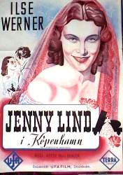 Die Schwedische Nachtigall 1941 movie poster Ilse Werner