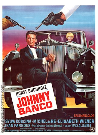 Johnny Banco 1967 poster Horst Buchholz