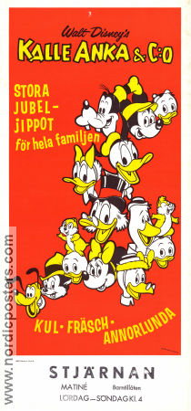 Kalle Anka och C:O 1969 poster Kalle Anka Donald Duck Affischkonstnär: Einar Lagerwall