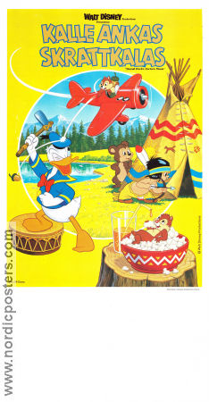 Kalle Ankas skrattkalas 1985 poster Kalle Anka Donald Duck