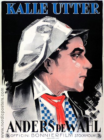 Kalle Utter 1925 poster Anders de Wahl