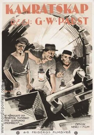 Kameradschaft 1933 movie poster Alexander Granach GW Pabst