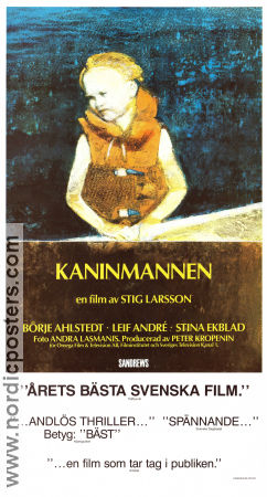 Kaninmannen 1992 poster Börje Ahlstedt Leif Andrée Stina Ekblad Stig Larsson Konstaffischer
