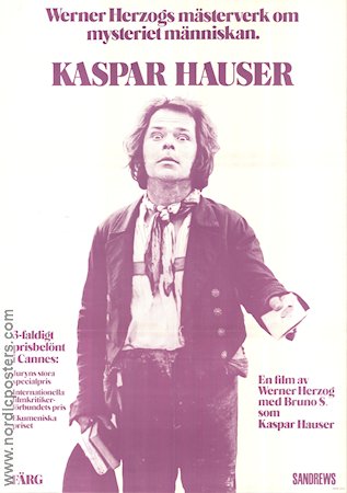 Jeder für sich und Gott gegen alle 1974 movie poster Bruno S Werner Herzog
