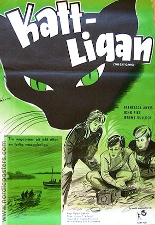 The Cat Gang 1958 movie poster Darrel Catling