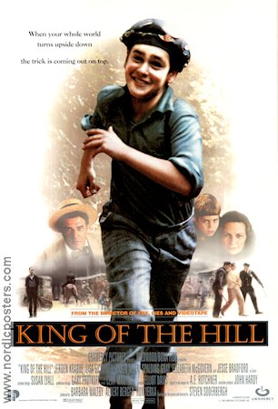 King of the Hill 1993 poster Jesse Bradford Jeroen Krabbé Lisa Eichhorn Steven Soderbergh