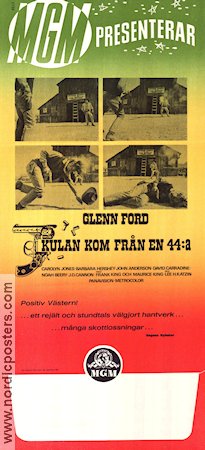 Heaven with a Gun 1969 movie poster Glenn Ford Carolyn Jones Barbara Hershey Lee H Katzin