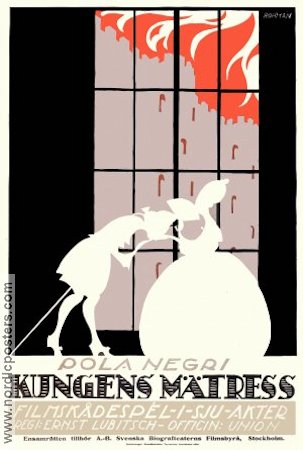 Kungens mätress 1919 poster Pola Negri