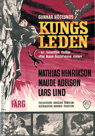 Kungsleden 1965 poster Gunnar Höglund Dokumentärer