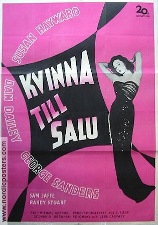 I Can Get It for You Wholesale 1953 movie poster Susan Hayward