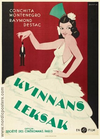 La femme et le pantin 1928 movie poster Conchita Montenegro