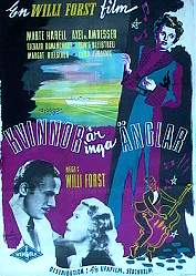 Frauen sind keine Engeln 1943 movie poster Willie Furst