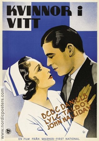 Registered Nurse 1934 movie poster Bebe Daniels Medicine and hospital
