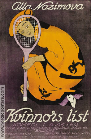 Billions 1920 movie poster Alla Nazimova Sports