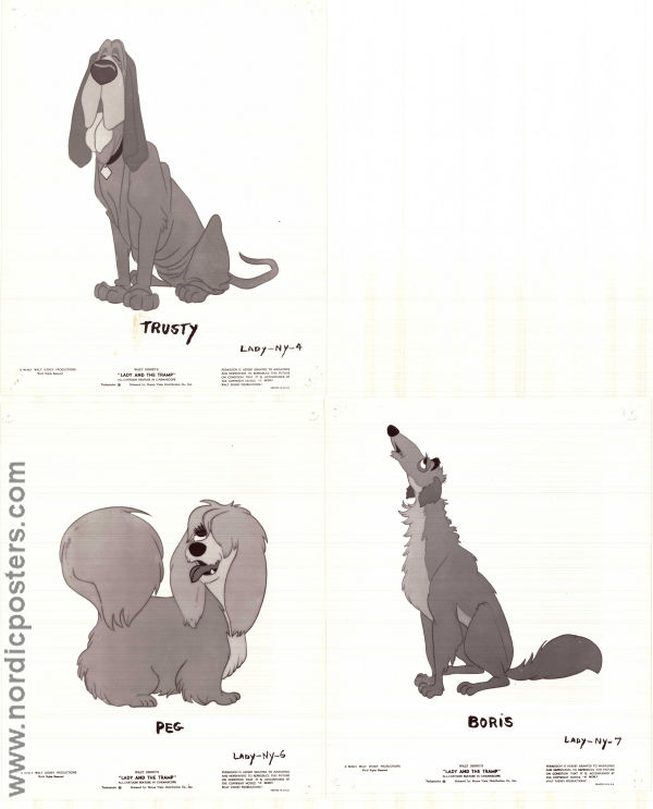 Lady and the Tramp 1955 photos Barbara Luddy Clyde Geronimi Animation