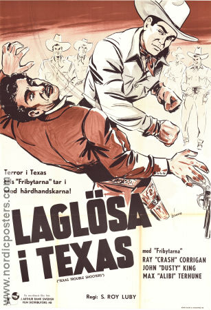Texas Trouble Shooters 1942 movie poster Ray Corrigan John Dusty King Max Terhune S Roy Luby