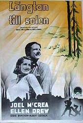 Reaching for the Sun 1942 movie poster Joel McCrea Ellen Drew