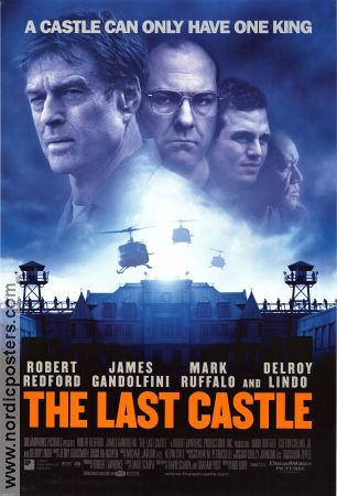 The Last Castle 2001 movie poster Robert Redford James Gandolfini Mark Ruffalo Rod Lurie