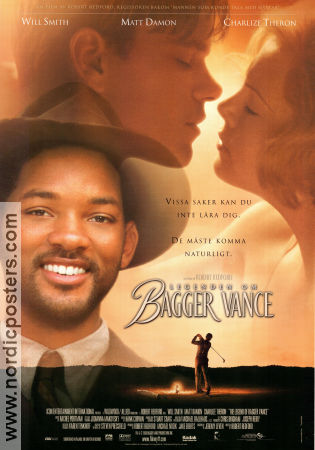 The Legend of Bagger Vance 2000 movie poster Will Smith Matt Damon Charlize Theron Robert Redford Golf