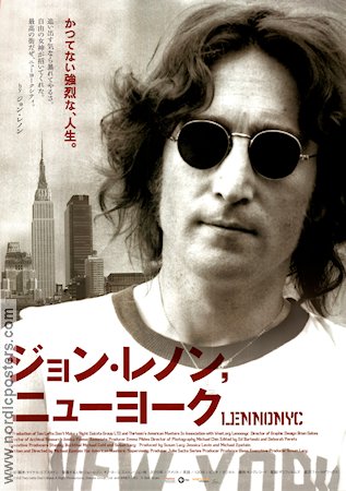 LennoNYC 2010 movie poster John Lennon Michael Epstein From TV Glasses Documentaries Rock and pop