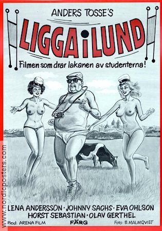 Ligga i Lund 1983 poster Anders Tosse Skola Hitta mer: Skåne