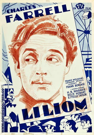 Liliom 1930 movie poster Charles Farrell Rose Hobart Frank Borzage