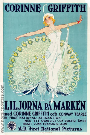 Lilies of the Field 1924 movie poster Corinne Griffith Conway Tearle John Francis Dillon