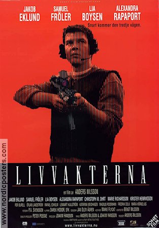 Livvakterna 2001 movie poster Jakob Eklund Anders Nilsson Find more: Johan Falk Police and thieves