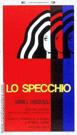 Zerkalo 1979 movie poster Margarita Terekhova Andrei Tarkovsky Russia