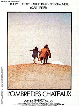L´ombre des chateaux 1976 movie poster Philippe Léotard