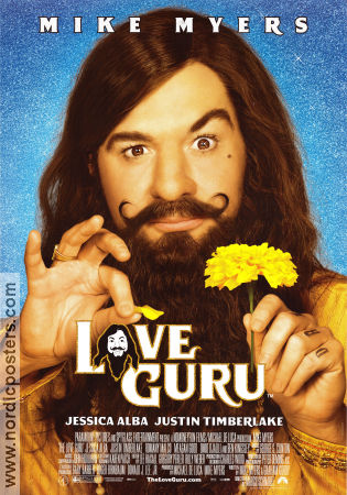 The Love Guru 2008 movie poster Mike Myers Jessica Alba Romany Malco Justin Timberlake Marco Schnabel Asia