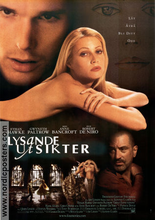 Great Expectations 1998 movie poster Ethan Hawke Gwyneth Paltrow Robert De Niro Alfonso Cuaron