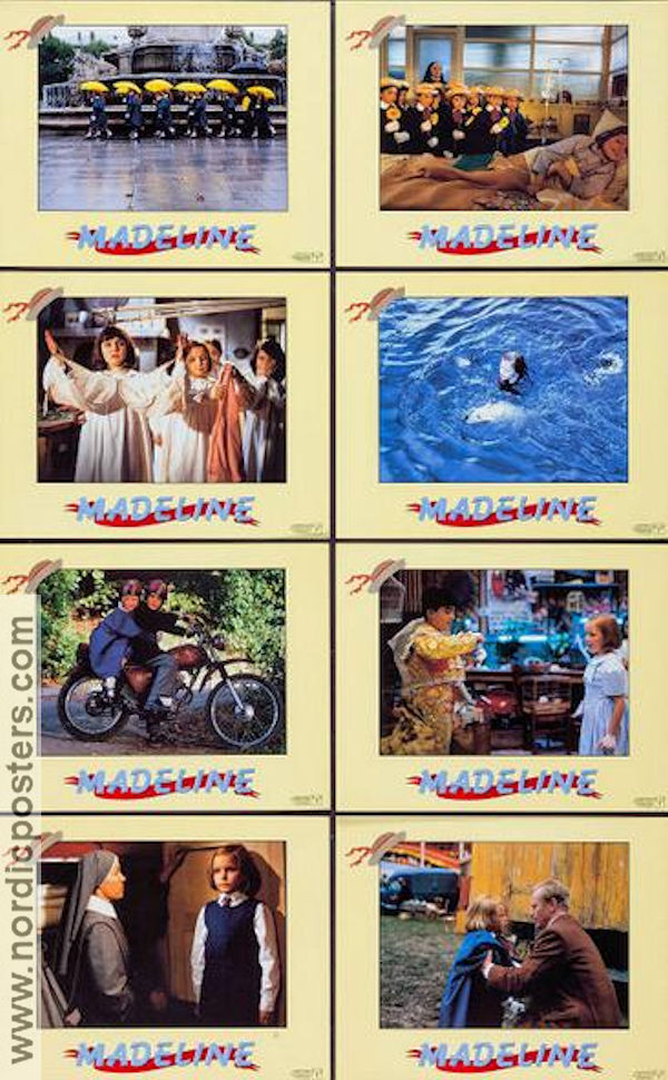 Madeline 1990 lobby card set Frances McDormand