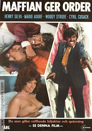 La mala ordina 1973 movie poster Henry Silva Cyril Cusack Fernando Di Leo Mafia
