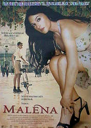 Malena 2001 movie poster Monica Bellucci