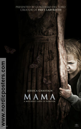 Mama 2013 movie poster Jessica Chastain Nikolaj Coster-Waldau Andy Muschietti Kids