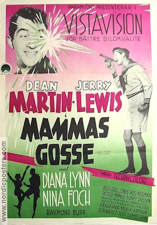 You´re never Too Young 1955 movie poster Dean Martin Jerry Lewis Diana Lynn Norman Taurog Musicals