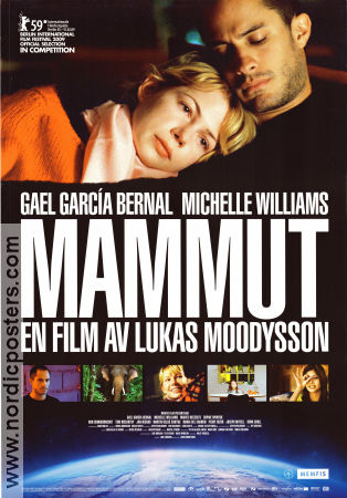 Mammut 2009 poster Gael Garcia Bernal Michelle Williams Lukas Moodysson