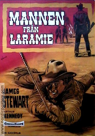 The Man from Laramie 1955 movie poster James Stewart Anthony Mann