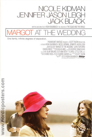 Margot at the Wedding 2007 poster Nicole Kidman Jennifer Jason Leigh Flora Cross Noah Baumbach