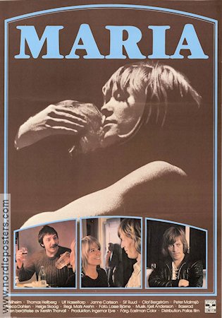 Maria 1975 movie poster Thomas Hellberg Lis Nilheim Janne Carlsson Mats Arehn