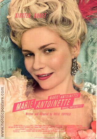 Marie Antoinette 2006 movie poster Kirsten Dunst Sofia Coppola