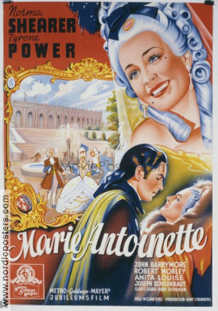 Marie Antoinette 1938 poster Norma Shearer Tyrone Power