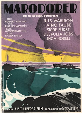 Marodörer 1933 movie poster Herbert von Hau Frithiof Bjärne Documentaries
